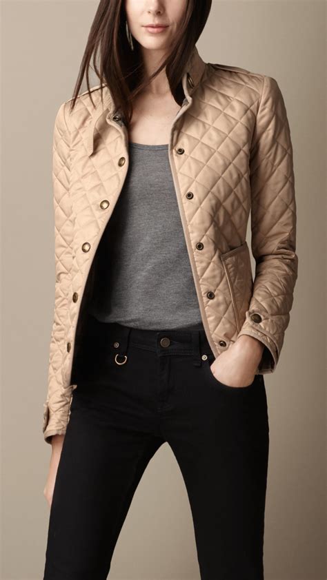 Burberry quilted jackets for women